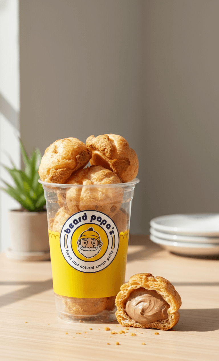 Mini Cream Puff Chocolate