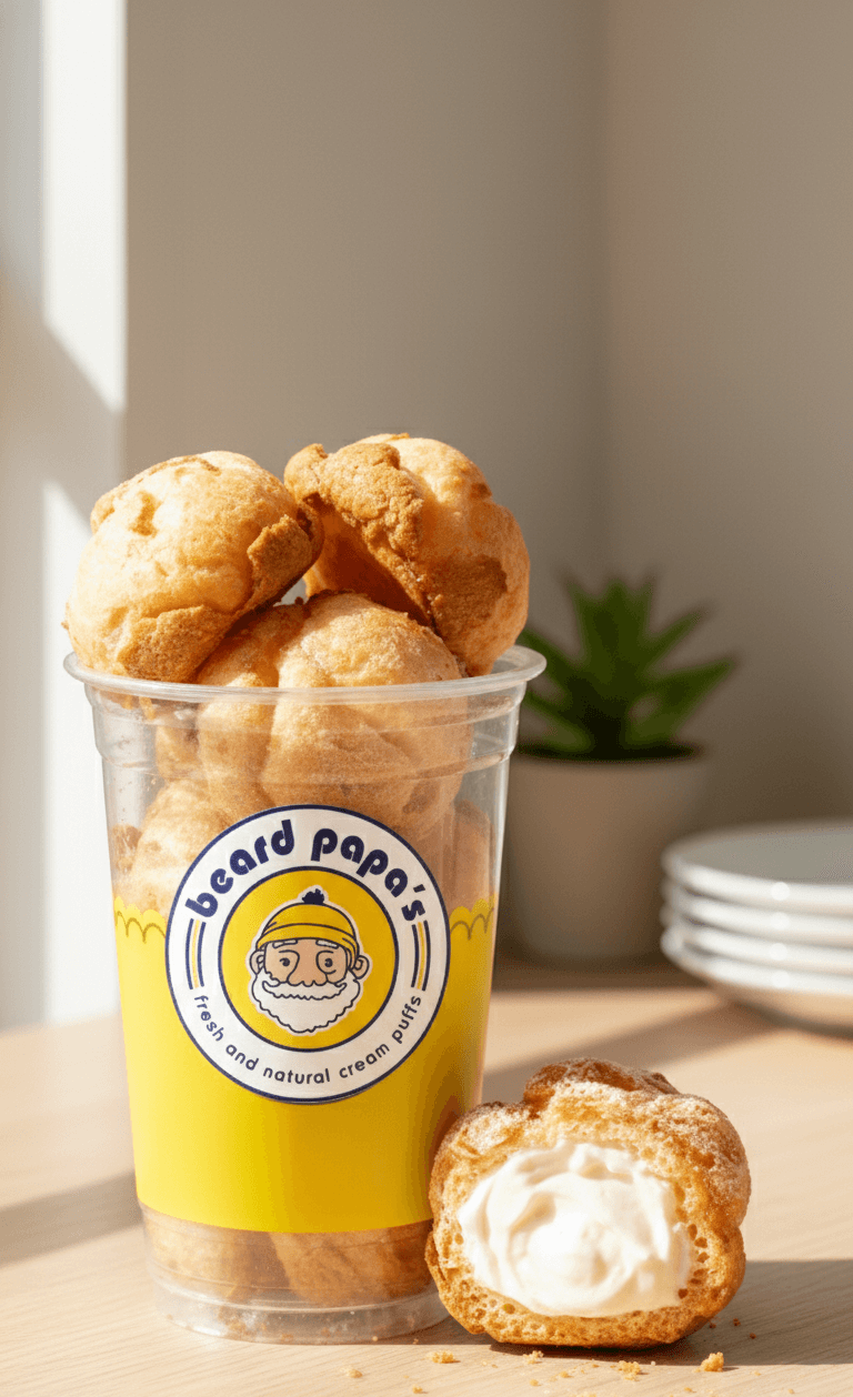 Mini Cream Puff Vanilla